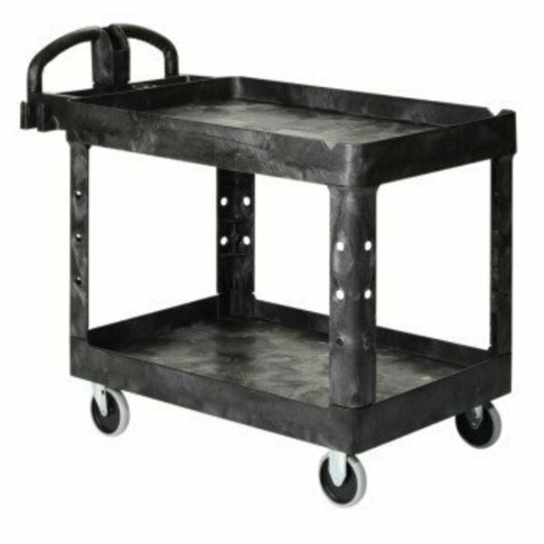 Rubbermaid Black Utility Cart 45" L x 26" W x 33" H MTL127